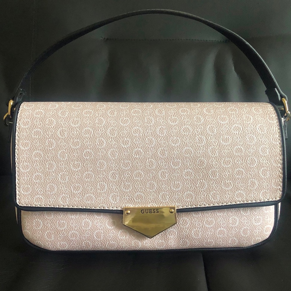 Light pink Guess purse